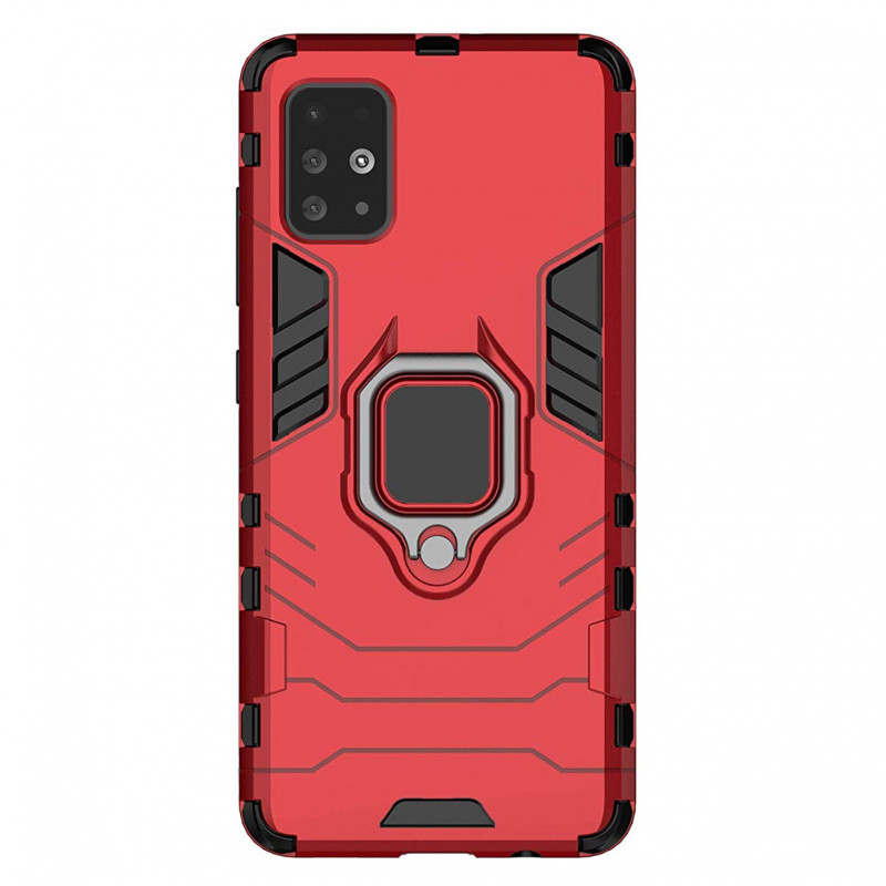 

Ударостійкий чохол Transformer Ring for Magnet на Samsung Galaxy A51 (Червоний / Dante Red) 869892