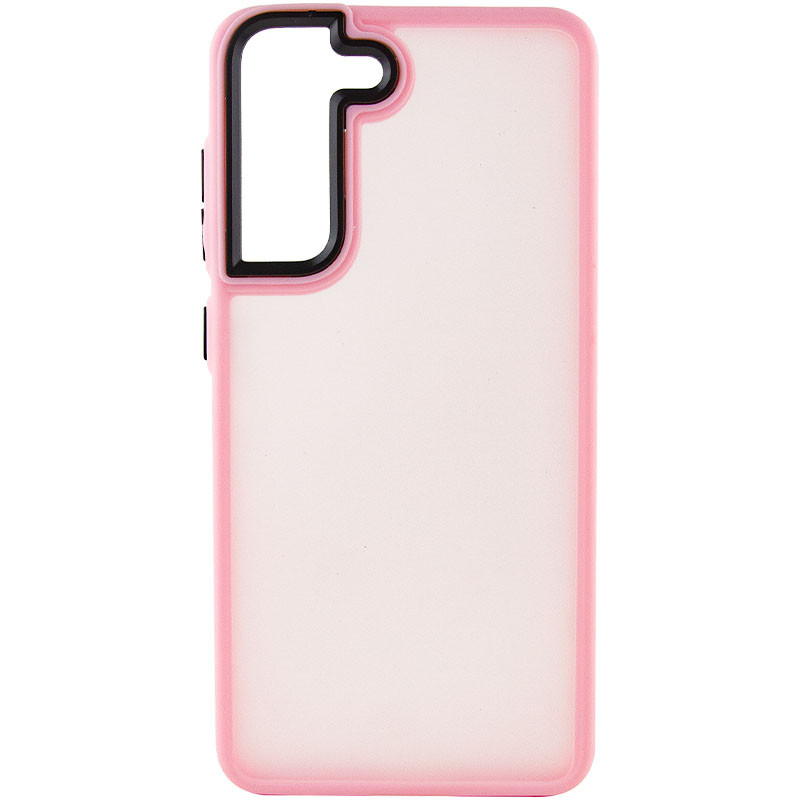 Фото Чехол TPU+PC Lyon Frosted для Samsung Galaxy S21 FE (Pink) на vchehle.ua