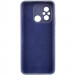Фото Чохол Silicone Cover Lakshmi Full Camera (AA) with logo на Xiaomi Redmi 12C / Poco C55 (Синій / Midnight blue) на vchehle.ua
