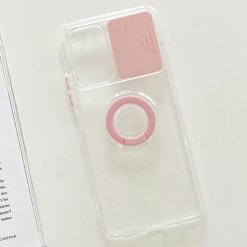 

Чохол Camshield ColorRing TPU зі шторкою для Xiaomi Redmi Note 10 Pro (Рожевий) 1162402