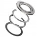 Купить Держатель для телефона Baseus Halo Series Foldable Metal Ring (Single ring) (SUCH00001) (Silver) на vchehle.ua