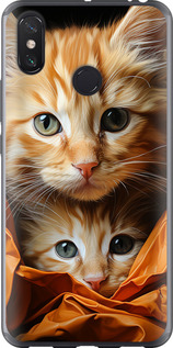 Чехол Котики 2 для Xiaomi Mi Max 3