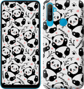 Чехол Панды для Realme C3