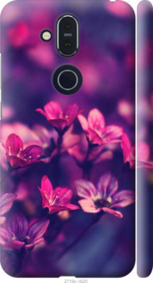 

Чехол Пурпурные цветы для Nokia 8.1 762912