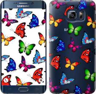 

Чехол Красочные мотыльки для Samsung Galaxy S6 Edge Plus G928 881197