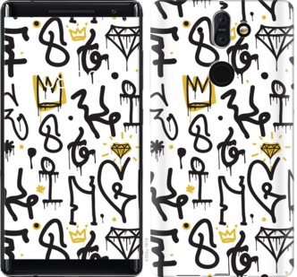 

Чохол Graffiti art на Nokia 8 Sirocco 745575