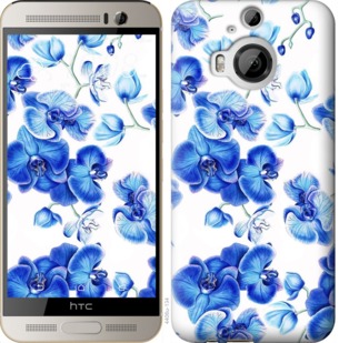 

Чехол Голубые орхидеи для HTC One M9 Plus 724960
