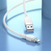 Фото Дата кабель Hoco X109 Energy silicone USB to Lightning (1m) (White) в маназині vchehle.ua