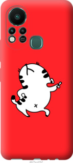 

Чохол Смугастий котик на Infinix Hot 11S 1425286