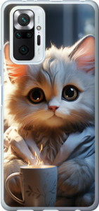 Чехол White cat для Xiaomi Redmi Note 10 Pro