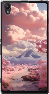 

Чехол Розовые облака для Sony Xperia Z1 C6902 1644705
