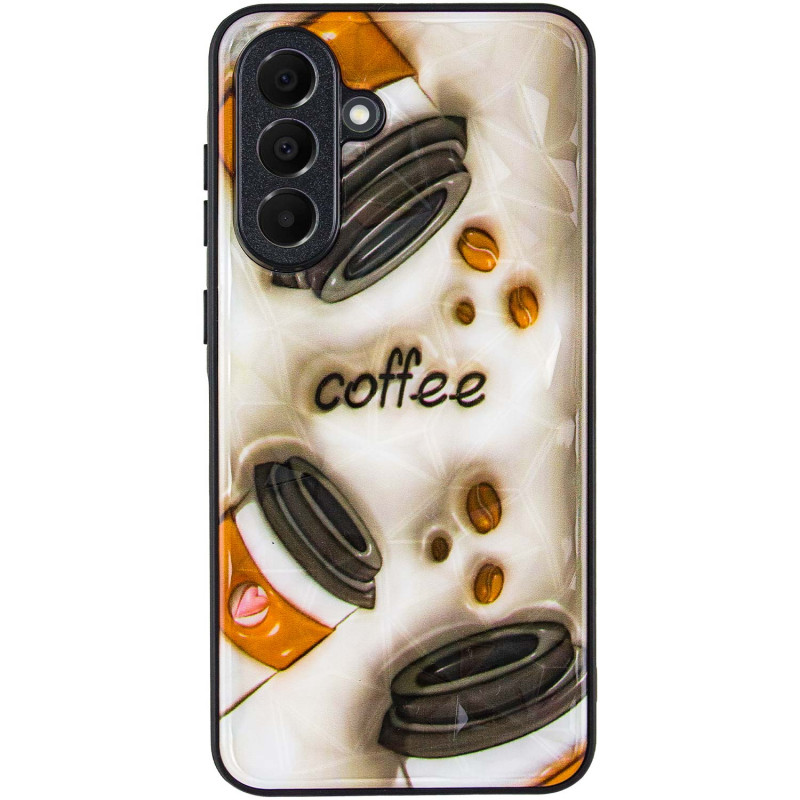 Фото TPU+PC чохол Prisma Plushie на Samsung Galaxy A56 5G (Coffee) на vchehle.ua