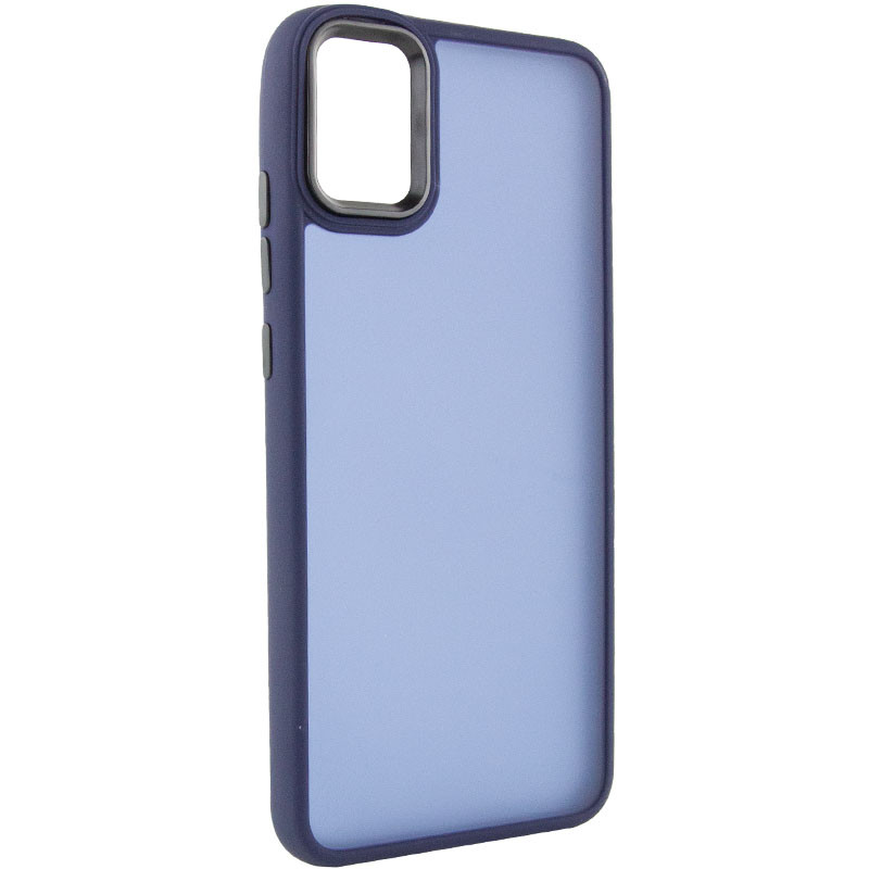 Чехол TPU+PC Lyon Frosted для Samsung Galaxy A06 (Navy Blue)