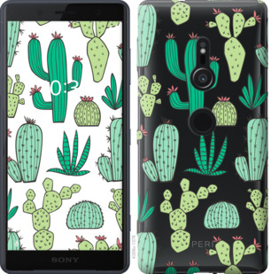 

Чехол кактусы 2 для Sony Xperia XZ2 H8266 775378
