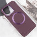 TPU чехол Bonbon Metal Style with Magnetic safe для Xiaomi Redmi Note 13 Pro 4G / Poco M6 Pro 4G /Note 14S (Бордовый / Plum) в магазине vchehle.ua