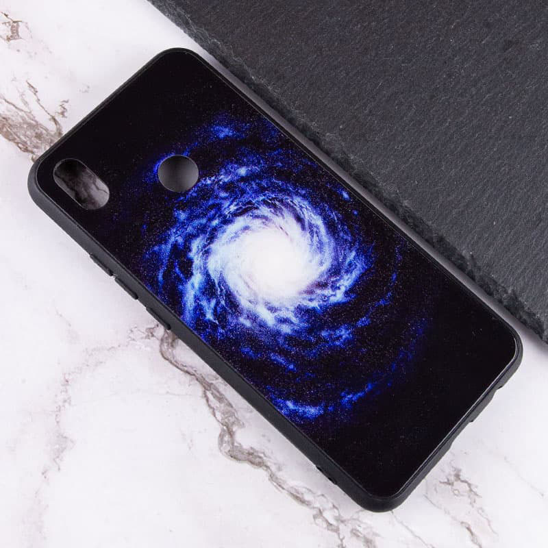 Фото TPU+Glass чохол Diversity на Xiaomi Redmi Note 5 Pro / Note 5 (AI Dual Camera) (Universe) в маназині vchehle.ua