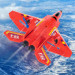 Фото Самолет на радиоуправлении SCHE HW32 F22 Fighter (Red) на vchehle.ua