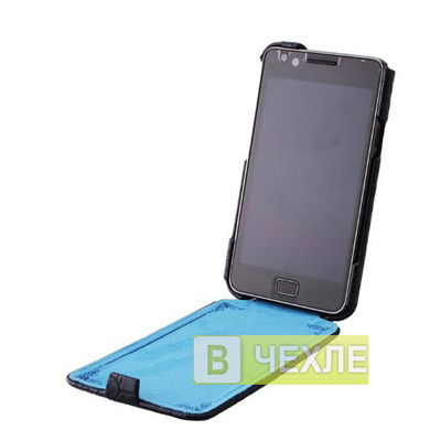 Фото Кожаный чехол Zenus Estime Color Point Series (черный) для Samsung i9100 Galaxy S 2 (Черный) на vchehle.ua