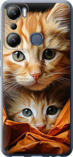 Чехол Котики 2 для Infinix Hot 20i