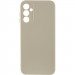 Чехол TPU GETMAN Liquid Silk Full Camera для Samsung Galaxy A24 4G (Песочный / Sand)