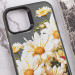 TPU+PC чехол TakiTaki Magic glow для Apple iPhone 15 (6.1") (Chamomile / Black) в магазине vchehle.ua