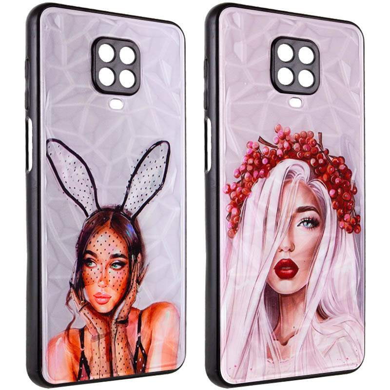 TPU+PC чехол Prisma Ladies для Xiaomi Redmi Note 9s / Note 9 Pro / Note 9 Pro Max