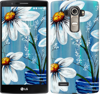 

Чохол Красиві арт-ромашки на LG G4 H815 323506