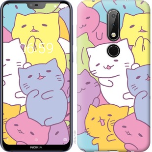 

Чохол Котики на Nokia 6.1 Plus 696880