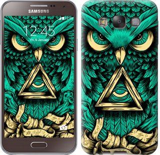

Чохол Сова Арт-тату на Samsung Galaxy E7 E700H 292893