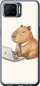 Чехол Funny Capybara CEO Working для Oppo A73