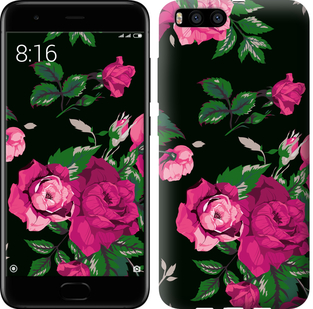 

Чохол Троянди на чорному тлі на Xiaomi Mi Note 3 547065