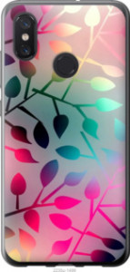 Чехол Листья для Xiaomi Mi8