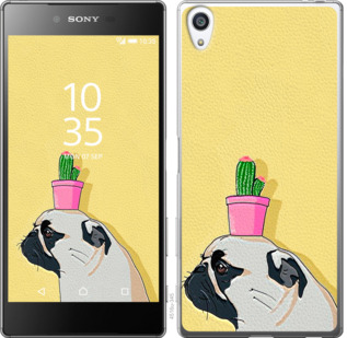 

Чохол Мопс з кактусом на Sony Xperia Z5 Premium E6883 795600