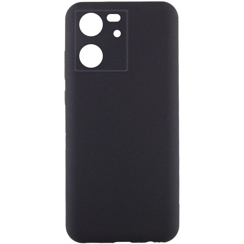 Чохол Silicone Cover Lakshmi Full Camera (AAA) на Xiaomi 13T / 13T Pro (Чорний / Black)