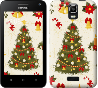 

Чехол Новогодняя елка для Huawei Ascend Y3C 451120