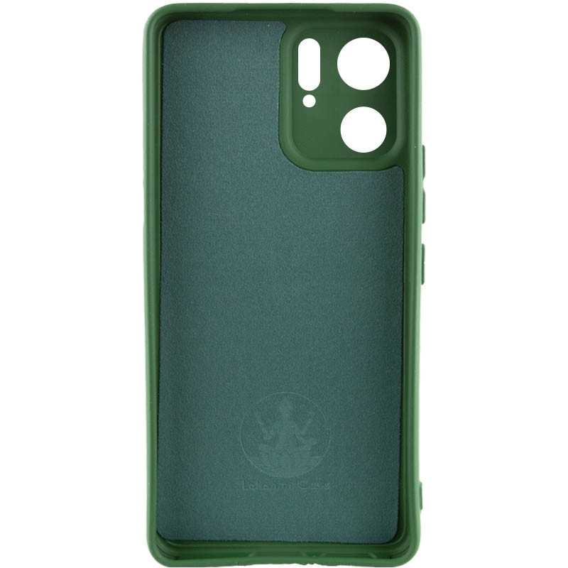 Фото Чехол Silicone Cover Lakshmi Full Camera (A) для Motorola Edge 40 (Зеленый / Dark green) на vchehle.ua