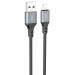 Дата кабель Hoco X86 Spear USB to MicroUSB (1m) (Black)