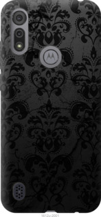 

Чехол узор черный для Motorola E6s 1168759