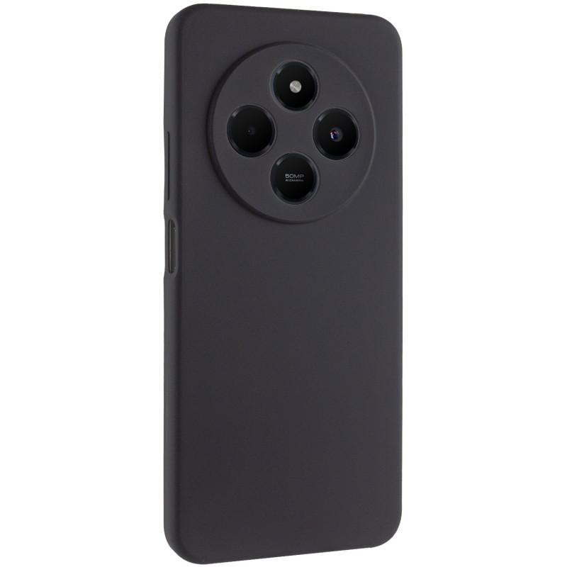 Чохол Silicone Cover Lakshmi Full Camera (AA) на Xiaomi Redmi 14C / Poco C75 (Чорний / Black)