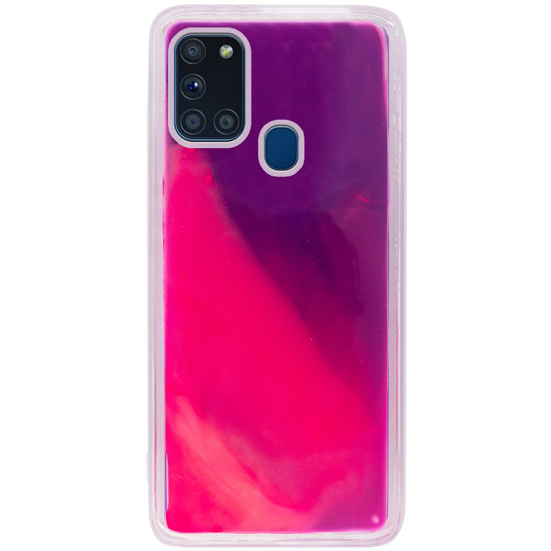 

Неоновый чехол Neon Sand glow in the dark для Samsung Galaxy A21s (Фиолетовый / Розовый) 911281