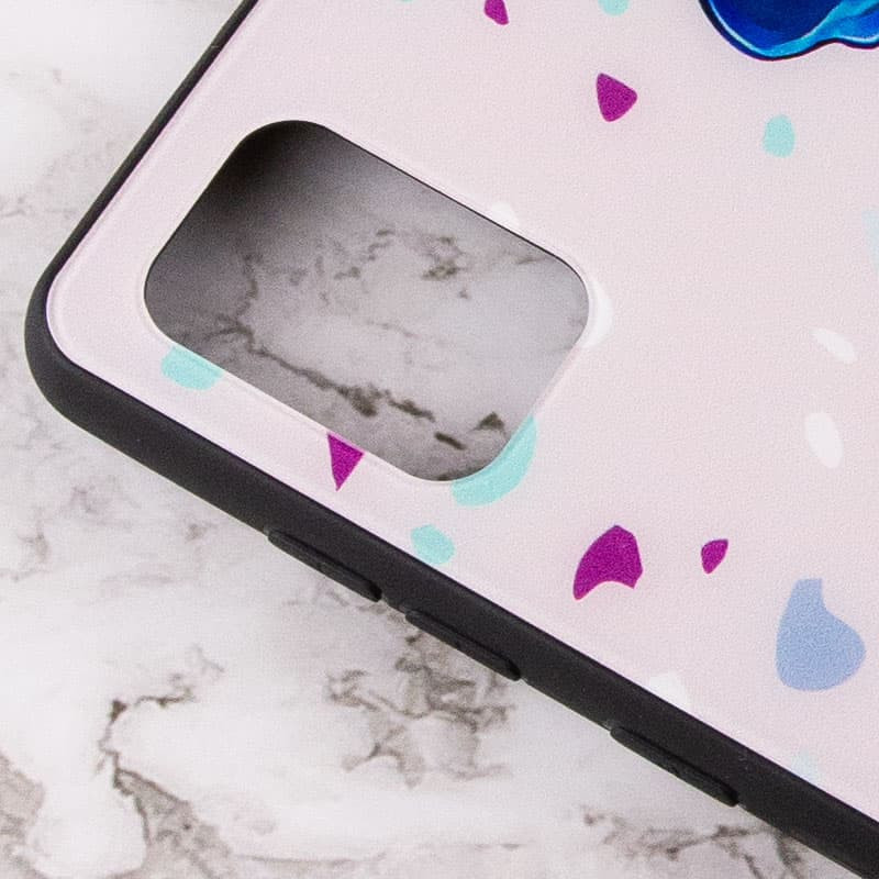 TPU+Glass чехол Diversity для Samsung Galaxy A52 4G / A52 5G / A52s (Stains multicolored) в магазине vchehle.ua