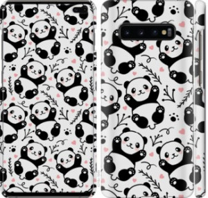 Чохол Панди на Samsung Galaxy S10 Plus