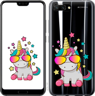 

Чехол Единорог в очках для Huawei Honor 10 911907