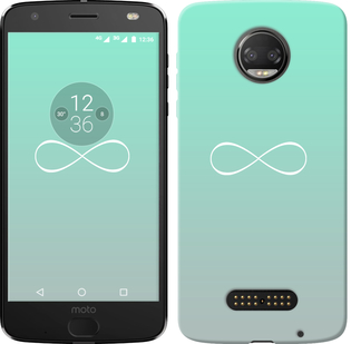 Чехол Знак бесконечности для Motorola Moto Z3 Play