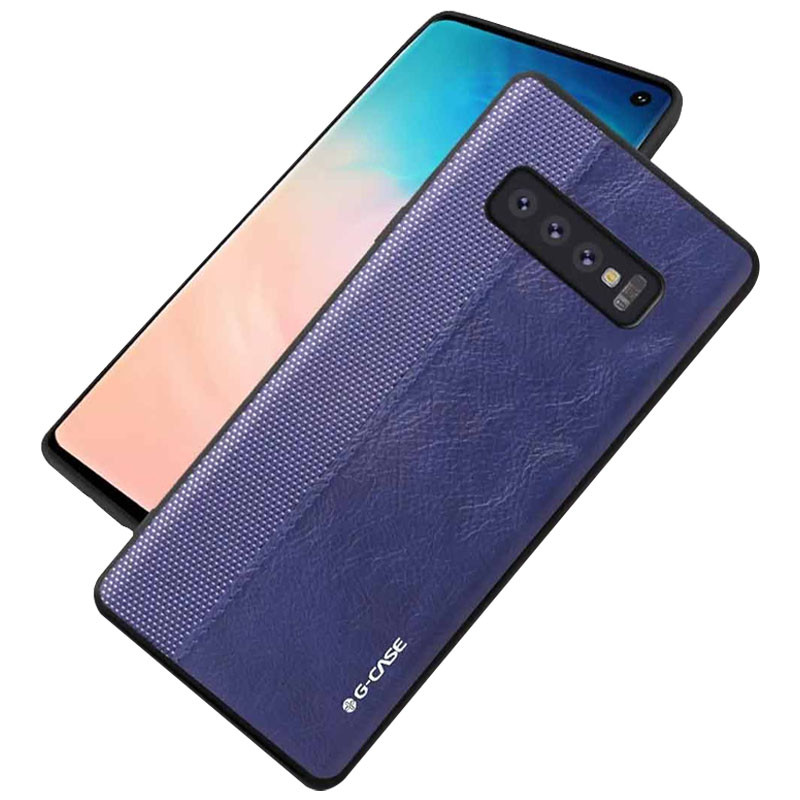 Чохол-накладка G-Case Earl Series на Samsung Galaxy S10 (Синій) в магазині vchehle.ua