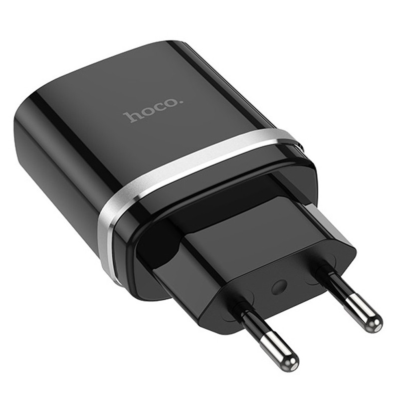 Фото СЗУ Hoco C12Q Smart QC3.0 3A (1USB-A) (Черный) на vchehle.ua