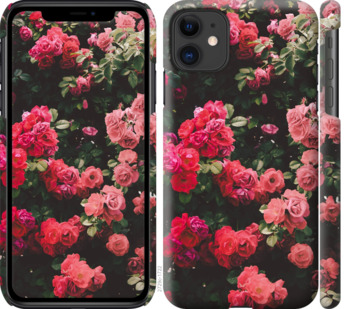 

Чехол Куст с розами для iPhone 11 778469