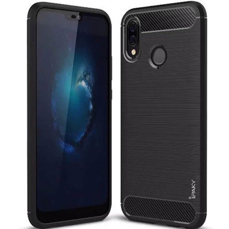 

TPU чохол iPaky Slim Series для Huawei P Smart+ (Чорний) 660514