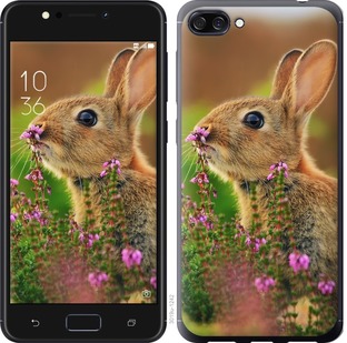 

Чехол Кролик и цветы для Asus ZenFone 4 Max ZC554KL 699662