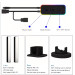 Фото Настольная LED лампа RGB 5V Panel 3 Bluetooth dual pack USB interface with app (Black) в магазине vchehle.ua